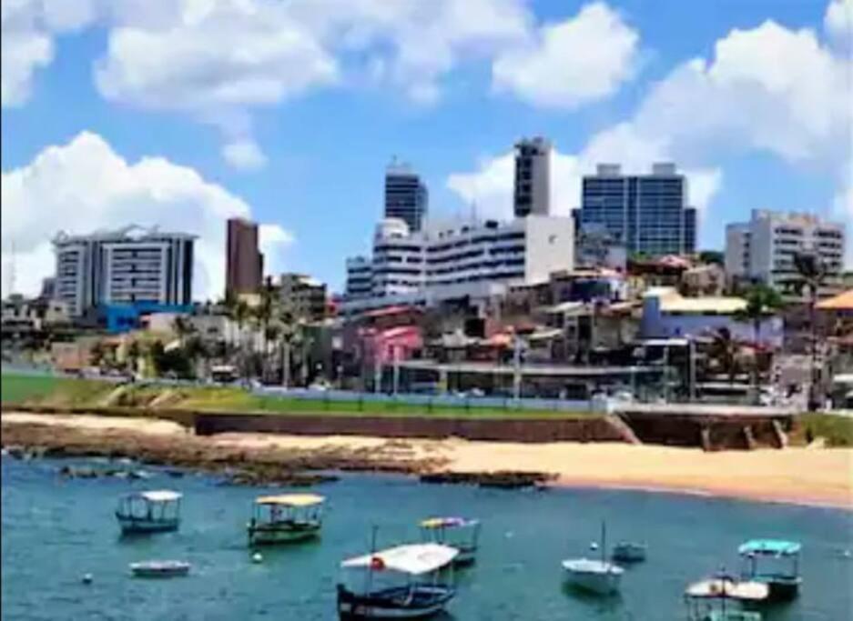 Vista Mar Nascente, Dois Quartos, Novo, No Melhor Do Rio Vermelho, Condominio Club, 1103 Salvador da Bahia Dış mekan fotoğraf